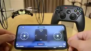 Gamepad Controller for Parrot Rolling Spider iOS App ver 2.0