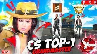 New Season GrandMaster Challenge Road to Region || FaceCam Live - FreeFire 