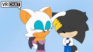 *HAPPY HEDGEFOX NOISES!!* Rouge Reunites with Tommy at a Car Repair Shop - VRChat