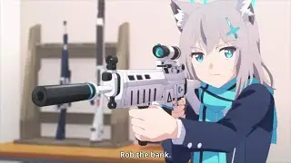 Shiroko wants to rob a bank