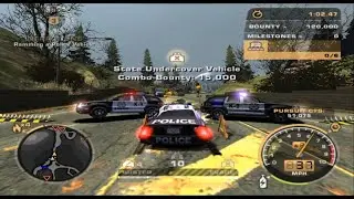 police vs police-NFS MOST WANTED 2005