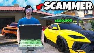 I SCAMMED the ENTIRE CITY in GTA 5 RP..