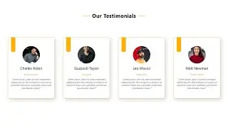 how to create a responsive testimonials section using only HTML & CSS.