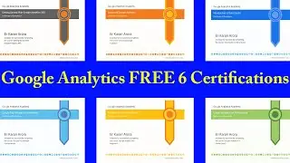 Google Analytics 6 FREE Certificates - How to Get Advanced Google Analytics Certification 