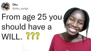 Have a Will by Age 25? | Responses | Reactions | Kenyan Youtuber