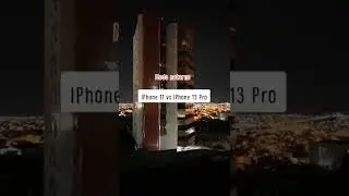 Modo Noturno: IPhone 11 VS IPhone 13 Pro