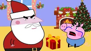 GEORGE SE PORTO MAL Y PAPÁ NOEL LE TRAJO ESTO 😭🤣🎅