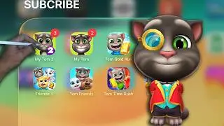 MY TALKING TOM 2, WAKE UP, EAT, PLAY
