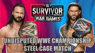 WWE 2K22 : 2022.11.26_Survivor Series_UNDISPUTED WWE CHAMPIONSHIP
