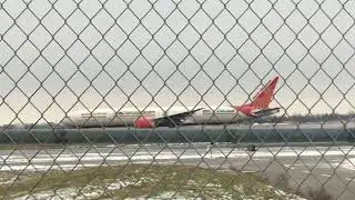 Celebrating India Livery Boeing 777 Takeoff Toronto Pearson RWY05!