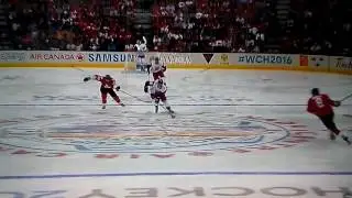 Huge save by carey price 2016 world cup of hockey