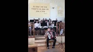 Сном погребённого спал мой Спаситель || Соло аккордеон || Обработка В. Стульнева