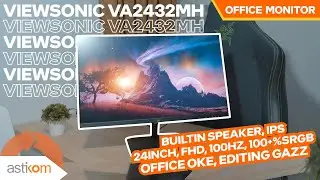 24INCH, IPS, 100hz, ISI SPEAKER! 1Jutaan!  ||  VIEWSONIC VA2432MH