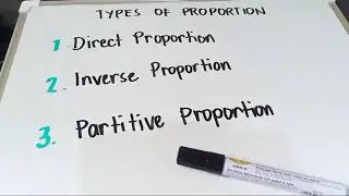 Types of Proportion (Tagalog)