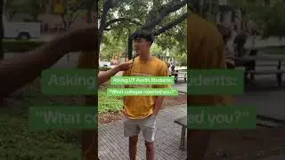 Asking UT Austin Students: Which Colleges Rejected You?
