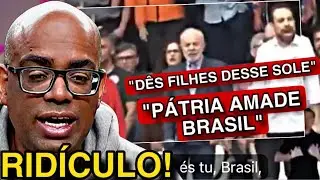 VERG0NHA! BOULOS E LULA CANTAM HINO NACIONAL EM LINGUAGEM NEUTRA!