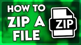 How to ZIP a File | Step By Step (2024)