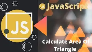 JavaScript program to calculate Area of Triangle 