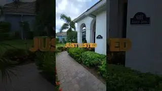 𝑱𝑼𝑺𝑻 𝑳𝑰𝑺𝑻𝑬𝑫 A lovely home in #verobeachflorida | Call Zac today at 772-732-3774 #realestate