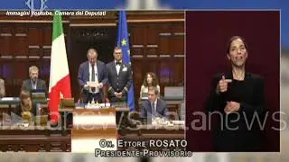 Chamber, Rosato opens the first session: the XIX legislature begins