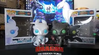 Toothless and Light Fury Funko PoP! Review