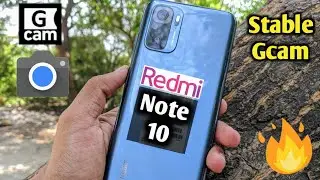 How To Install Google Camera (Gcam) On Redmi Note 10 Stable GCam Test | 100% Working