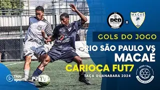 GOLS TAÇA GUANABARA - RIO SÃO PAULO (RJ) X MACAÉ (RJ)