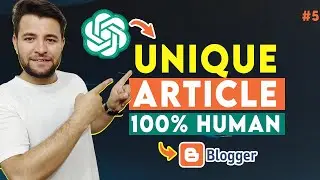 How to Use Chatgpt to Write 100% Unique Article - Human Written Blog Post - AI Writing Tool (2023)