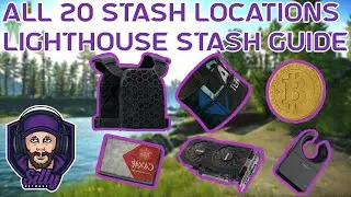 FREE and SAFE LOOT | All 20 Lighthouse Stashes Guide | Escape From Tarkov