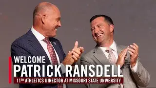 Introducing Patrick Ransdell, Missouri State University's new Athletics Director