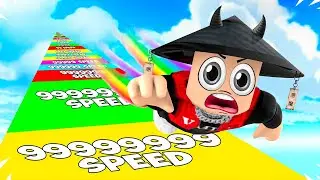 I Flew 903,754,128 MPH In Roblox Fly Race!