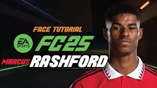 EA FC 25 | How to create Marcus Rashford in Career Mode? Tutorial