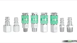 OEMTOOLS Quick Connect, High Flow Couplers and Plugs