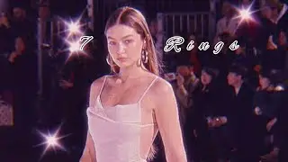 Gigi Hadid | 7 Rings ( Ariana Grande ) 💍