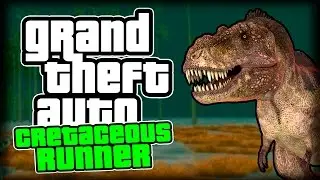 ОХОТА НА ДИНОЗАВРОВ В GTA!