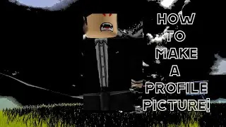 How to make an  YouTube roblox profile picture [EASY]