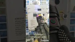 Эксперимент с мощным  УФ фонариком