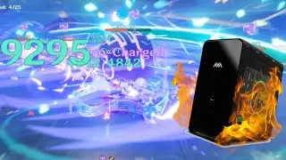 So I Played Kazuya With The Highest Graphics In A Potato PC  | Genshin Impact