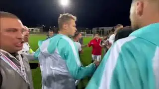 Драка на футбольном поле Lit energy