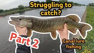 Canal lure fishing - Watch this if you are struggling part 2