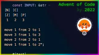 Nom, drains, and for loops | Advent of Code 2022 Day 5