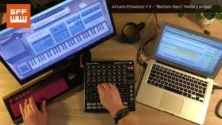 Arturia V Collection 8 - Emulator II V - Nine Inch Nails ambient jam | SynthFest France