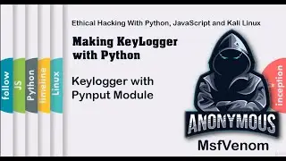 Keylogger using pyperclip module | Making KeyLogger with Python | HackVenom