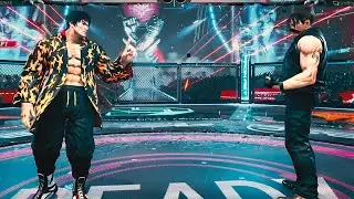 Tekken 8 -Azhar Law VS Scrutiny Jin  Rank Matches Gameplay