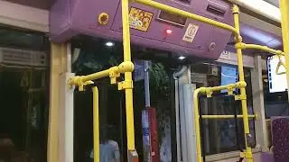 CTB Young Man JNP6120GR alighting door in action