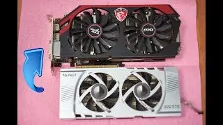 Замена охлаждения. Palit GeForce GTX 570 Sonic Platinum.