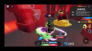 Defeating Fiery Fortress - Treasure Quest