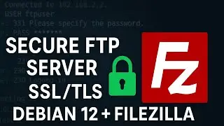 Secure FTP Server with TLS/SSL on Debian 12