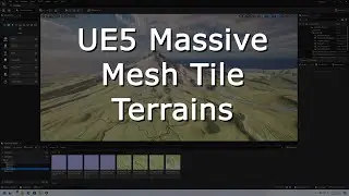 UE5 Mesh Tile TIN Terrains Part 1