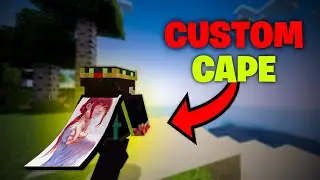 Make your own cape in Mcpe/BE 1.21 | With physics animation😍